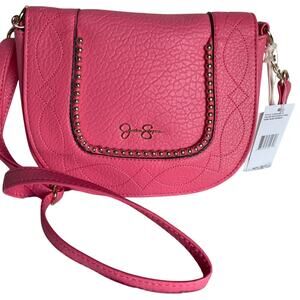 Brand New Jessica Simpson Fuchsia Crossbody Purse Bag So Cute